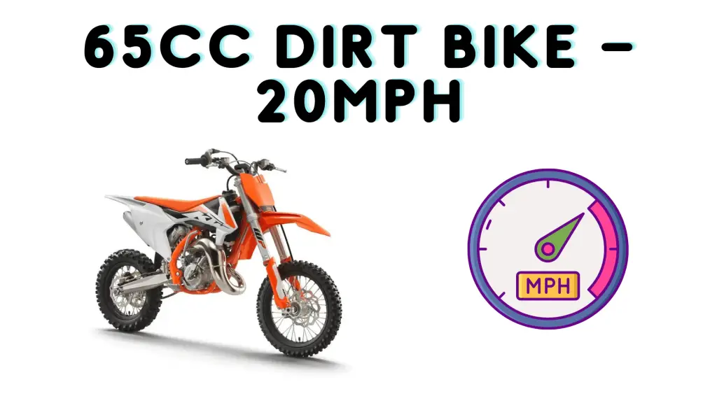 65cc Dirt Bike – 20mph