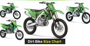 dirt bike size
