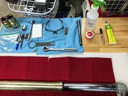Tools that are required for replacing fork seals